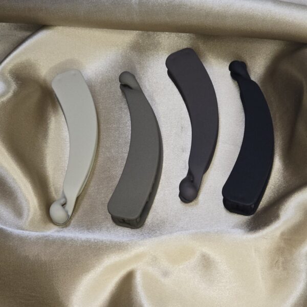 Matte Finish Banana Hair Clip