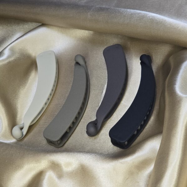 Matte Finish Banana Hair Clip - Image 2