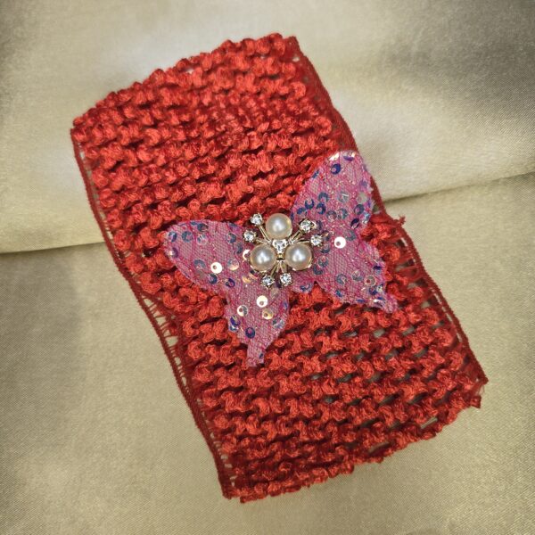 Sequin Butterfly Stretchable Hairband for Babies - Image 5