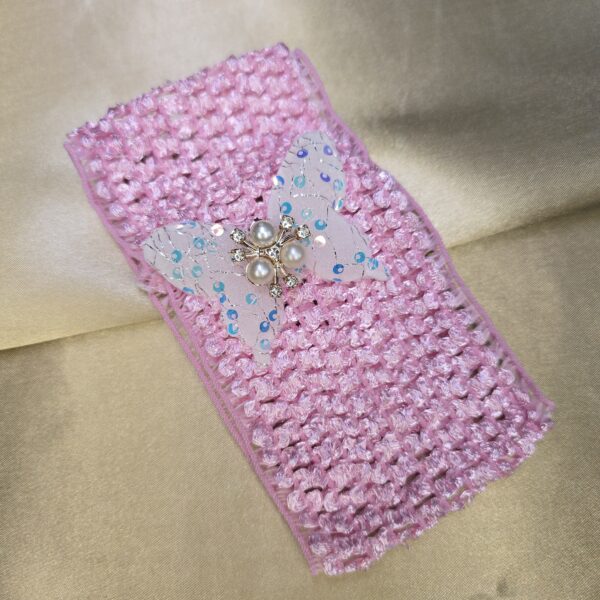 Sequin Butterfly Stretchable Hairband for Babies - Image 4