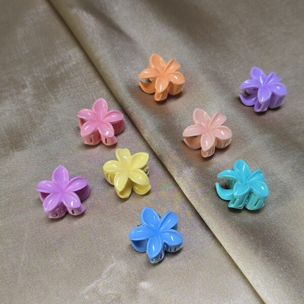 Pastel Flower Mini Claw Clip