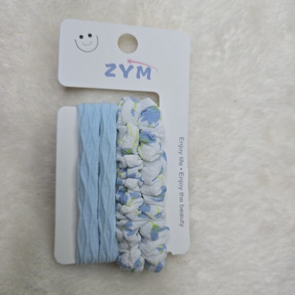 ZYM Printed & Solid Fabric Hairbands - Image 3