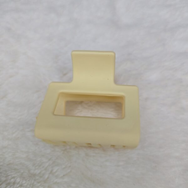 Matte Finish Square Hair Claw - Image 6