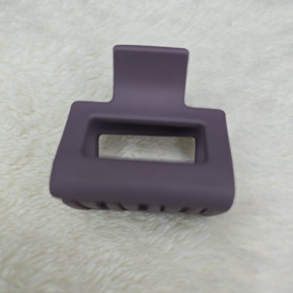 Matte Finish Square Hair Claw - Image 5