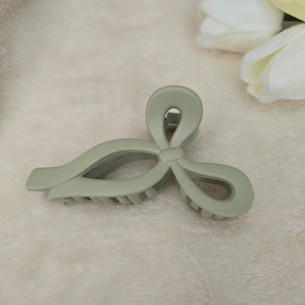 Matte Bow Hair Claw Clip | Medium Size | Multi-Colored - Image 6