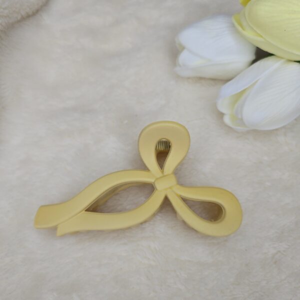 Matte Bow Hair Claw Clip | Medium Size | Multi-Colored - Image 9