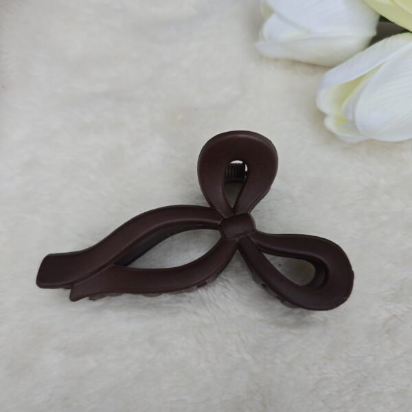 Matte Bow Hair Claw Clip | Medium Size | Multi-Colored - Image 10