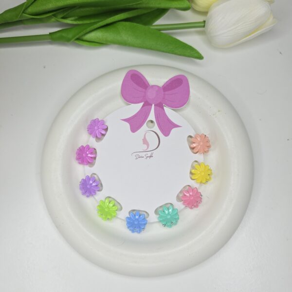 Cute Colorful Mini Hair Clip Combo Pack - Image 5