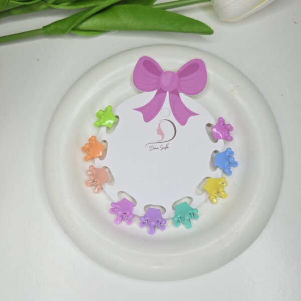 Cute Colorful Mini Hair Clip Combo Pack - Image 6