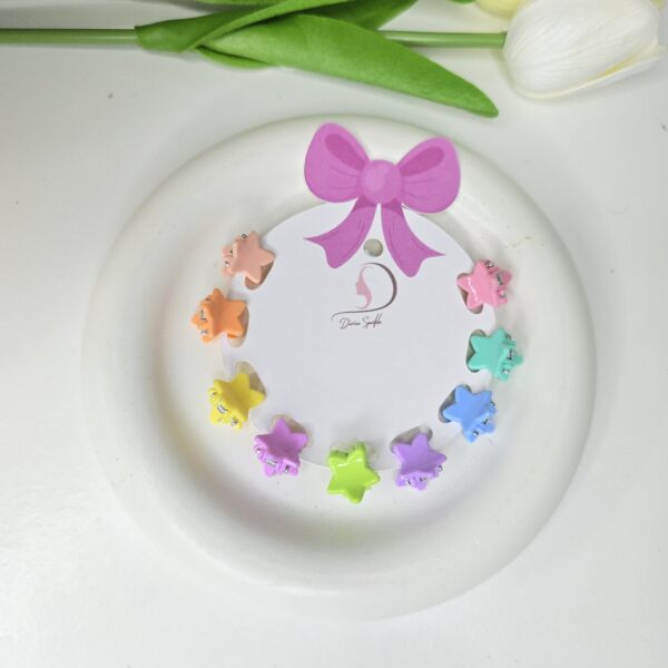 Cute Colorful Mini Hair Clip Combo Pack - Image 9
