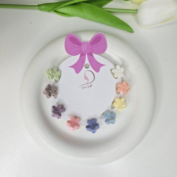 Cute Colorful Mini Hair Clip Combo Pack - Image 7