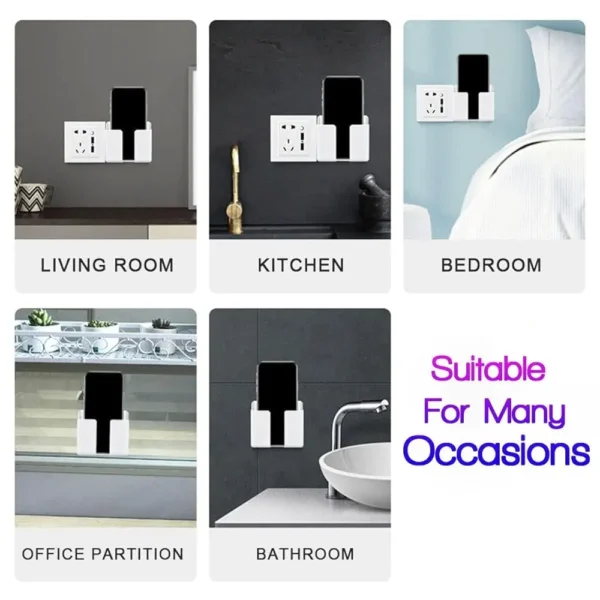 Wall-Mounted Mobile Charging Holder - Image 6