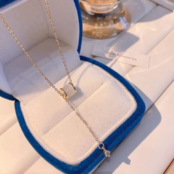 Luxe Barrel Drop Necklace