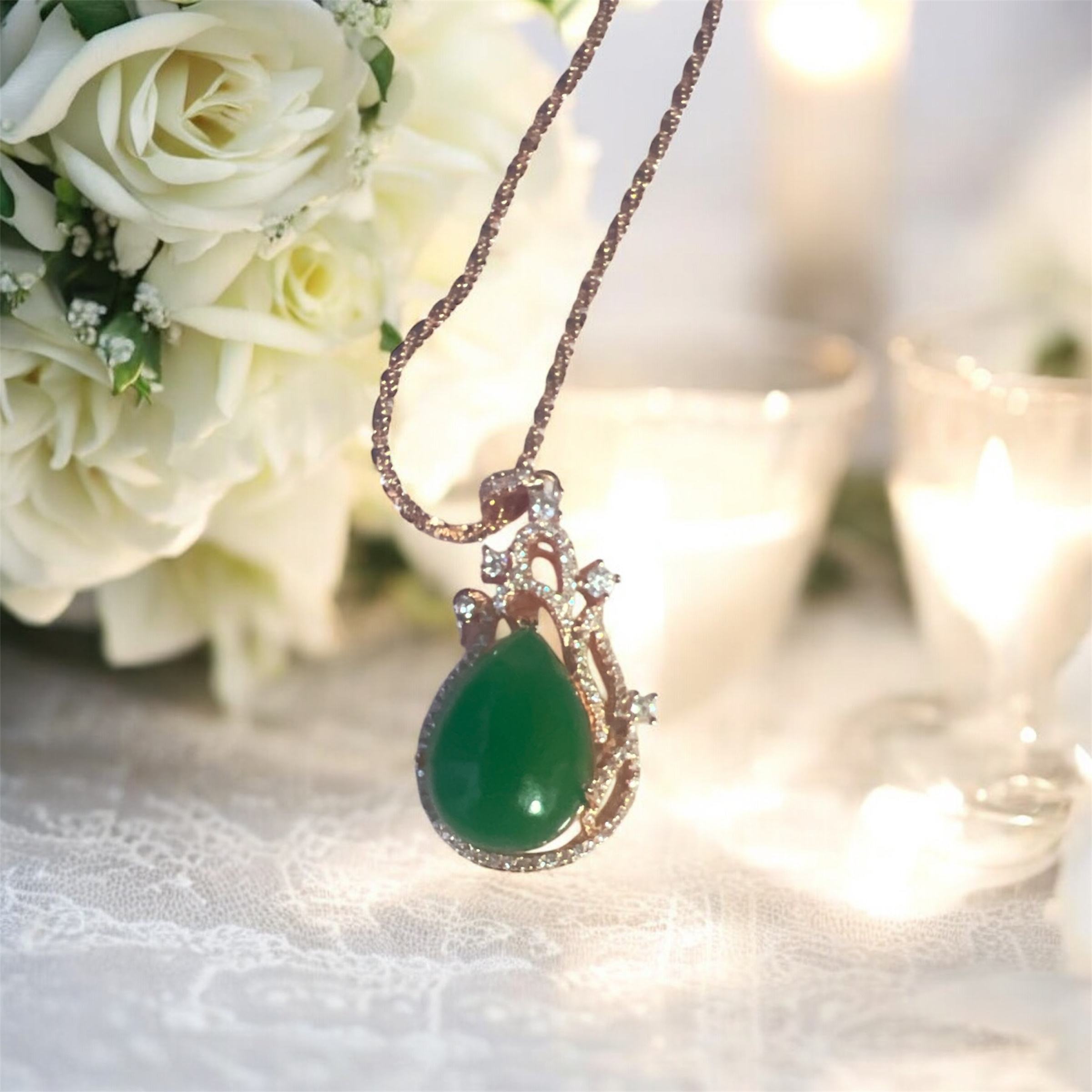 Royale Green Necklace - Image 3