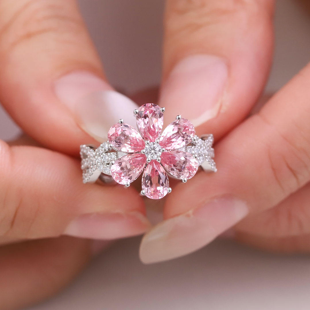Aurora Blossom Ring - Image 7