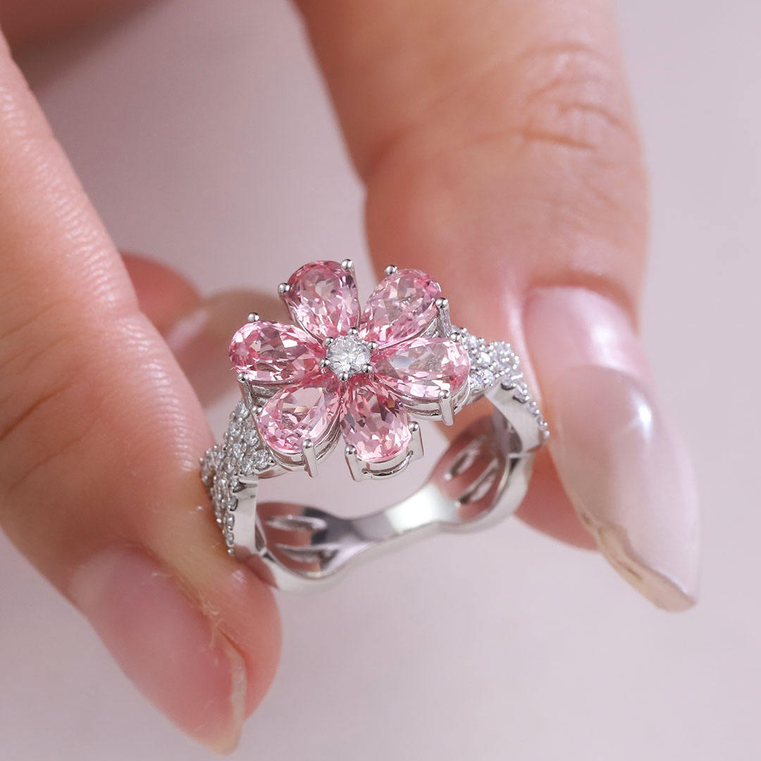 Aurora Blossom Ring - Image 5