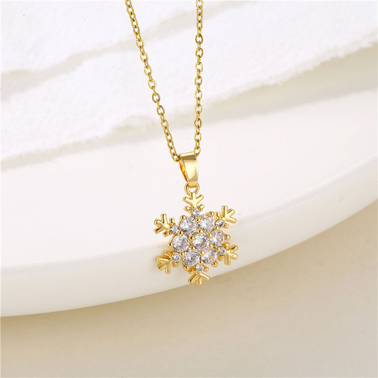 Snow FallTwilight Pendant Necklace - Image 6