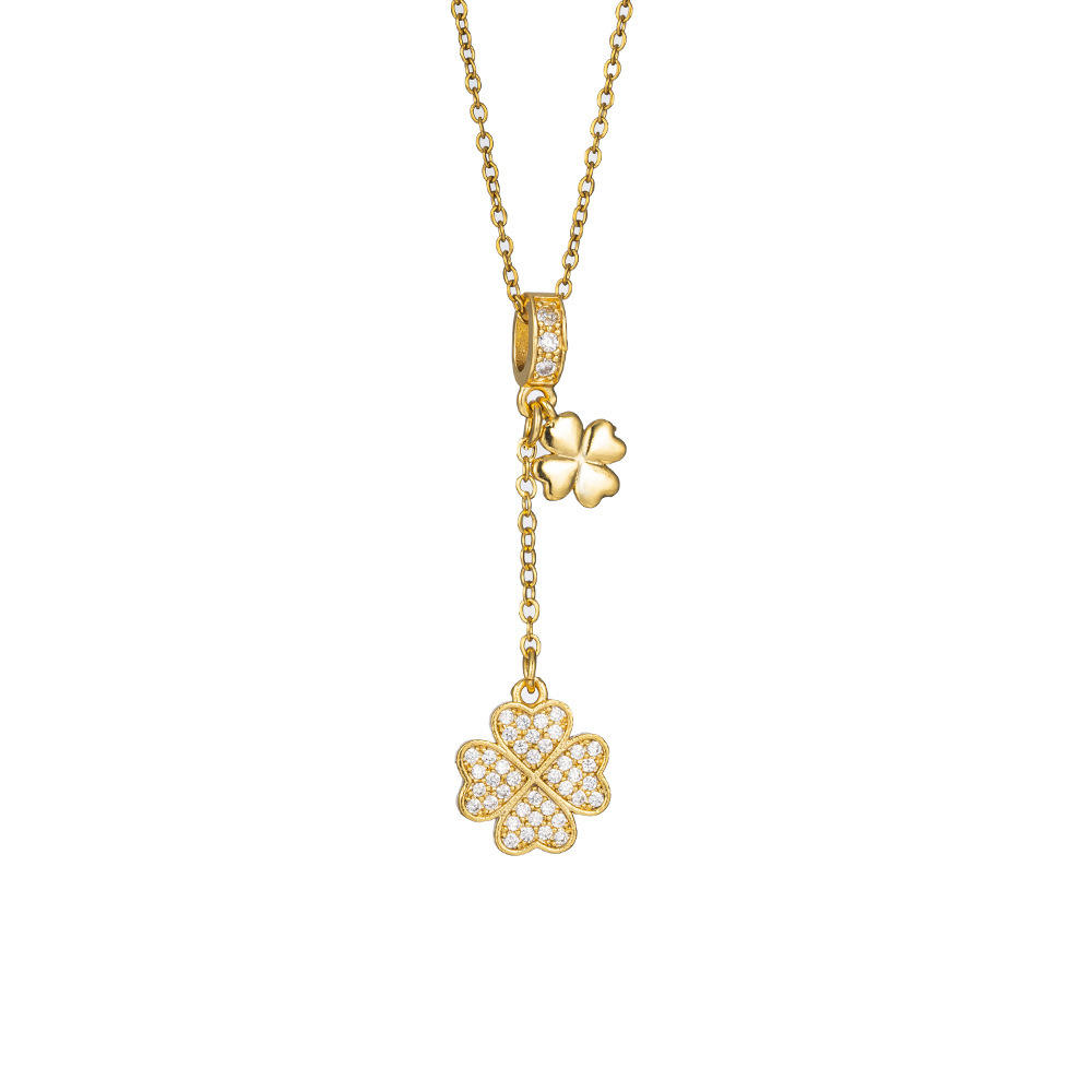 Flower hanging Necklace - Image 5