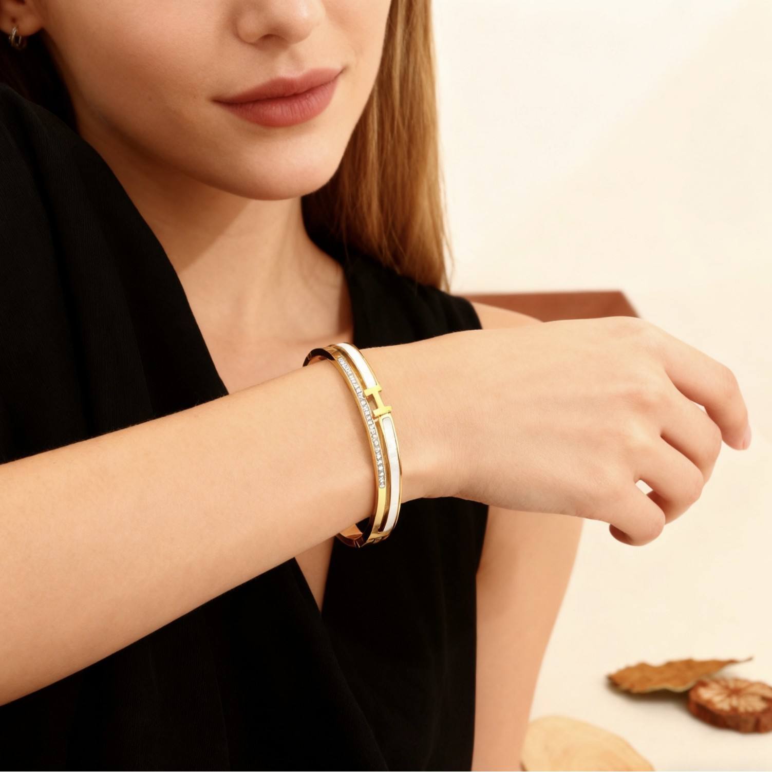 Golden Hive Bangle - Image 3