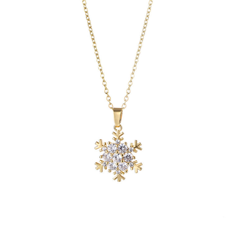 Snow FallTwilight Pendant Necklace - Image 2