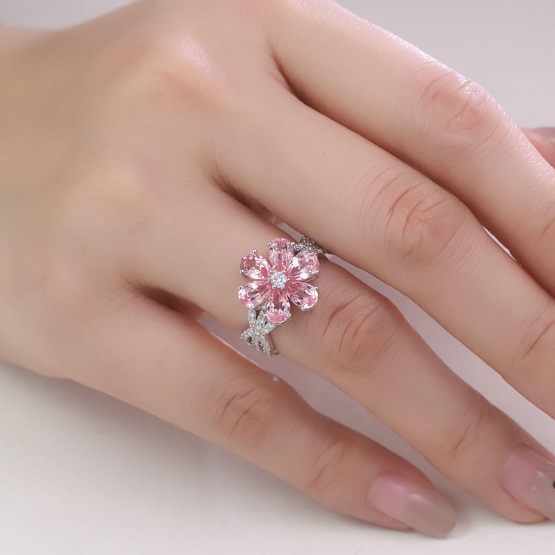 Aurora Blossom Ring - Image 2