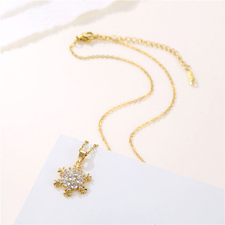 Snow FallTwilight Pendant Necklace - Image 5
