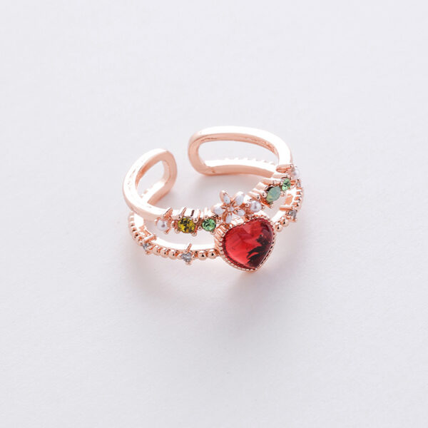 Luminous Ice Queen Ring