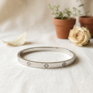 Anti-Tarnish Silver Weave Cuff