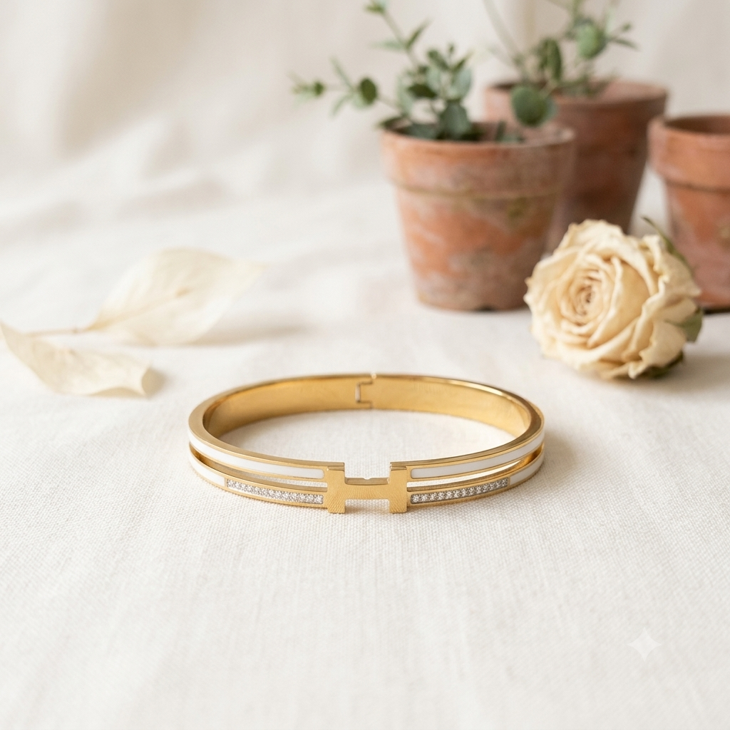 Golden Hive Bangle