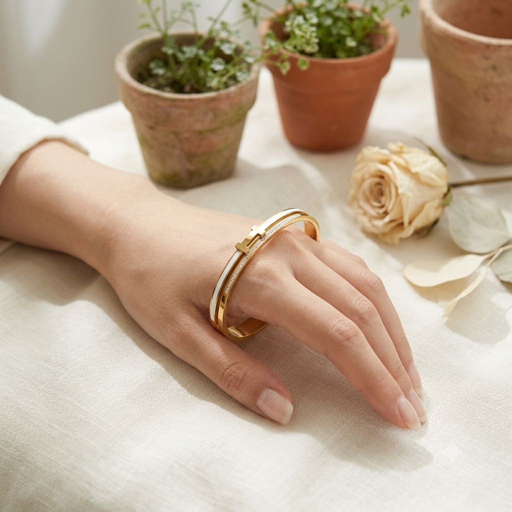 Golden Hive Bangle - Image 2