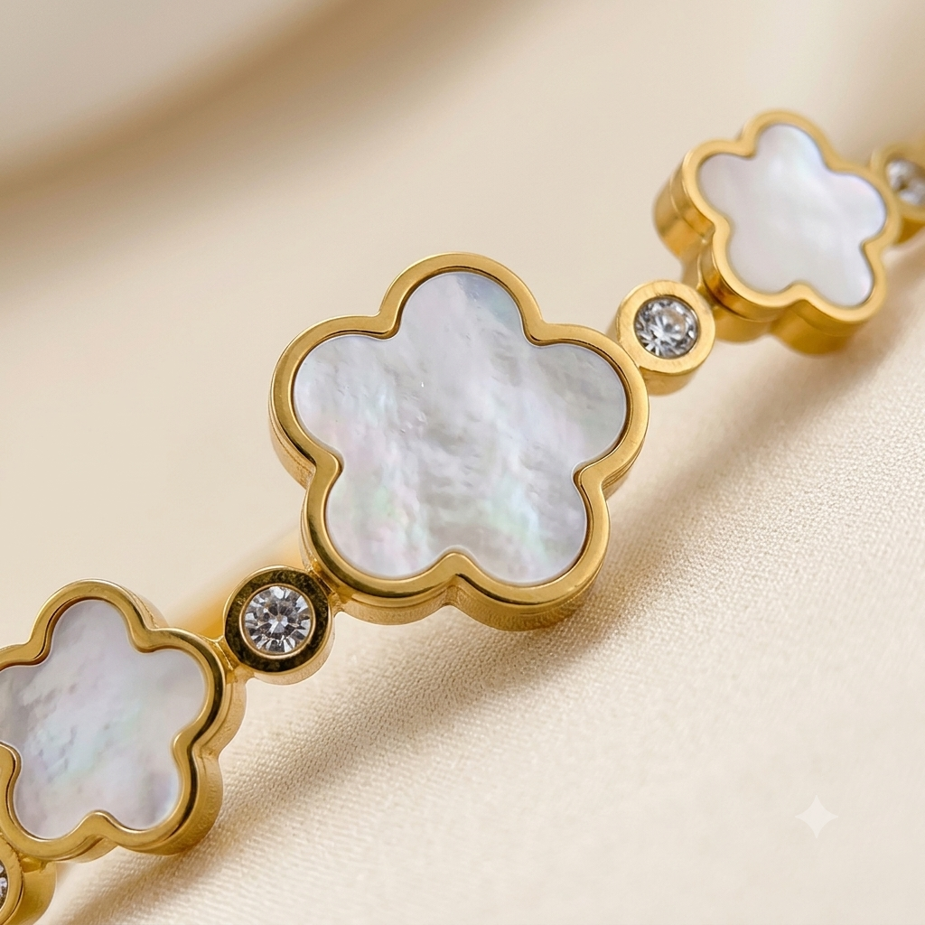 Golden Blossom Bangle - Image 4