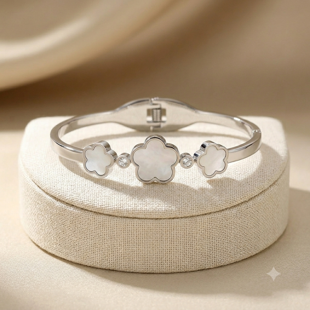 Moonlit Blossom Bangle - Image 3