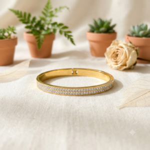Golden Brilliance Bangle