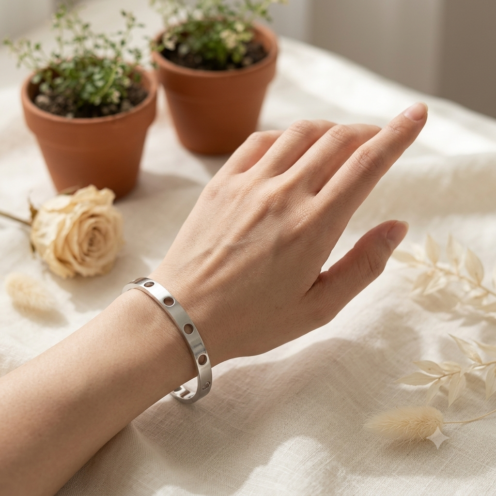 Silver Nova Bangle - Image 2