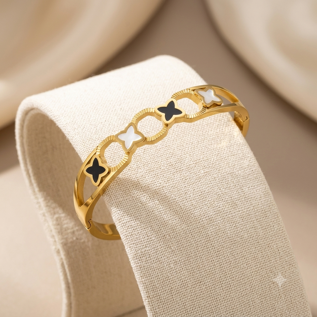 Celestial Clover Bracelet - Image 3