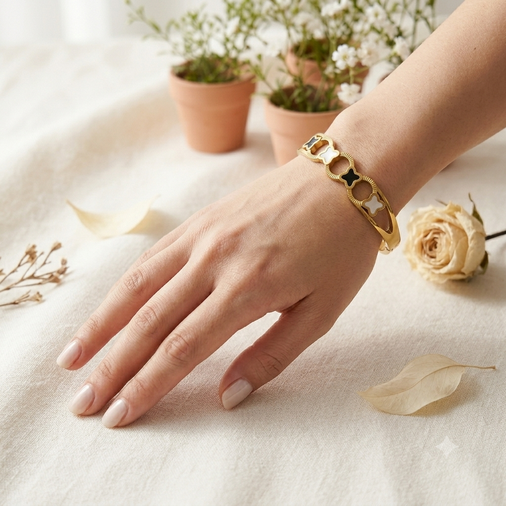 Celestial Clover Bracelet - Image 2
