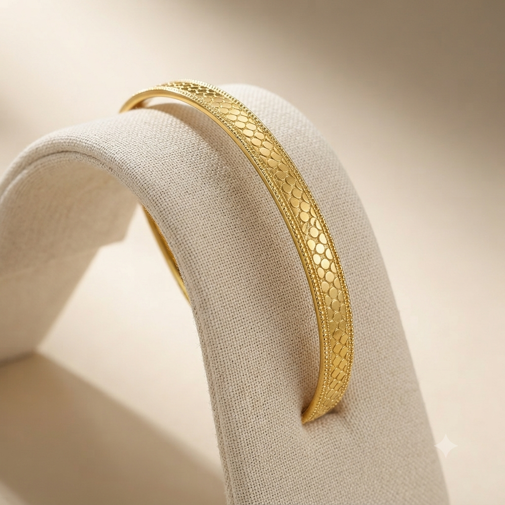 Golden Mirage Bangle - Image 4