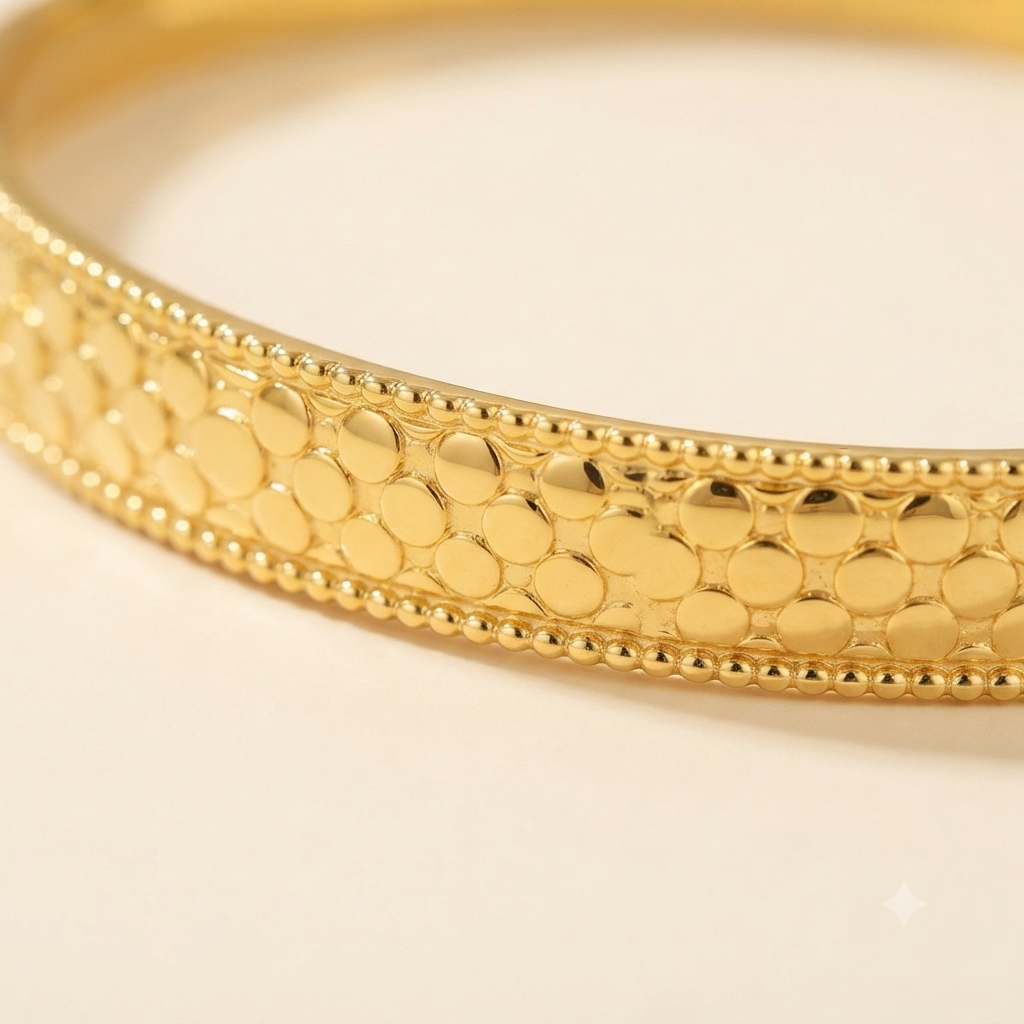 Golden Mirage Bangle - Image 5
