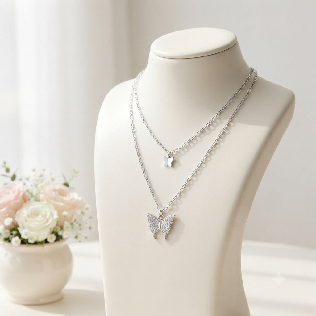 Luminous Wings Layered Chain - Image 3