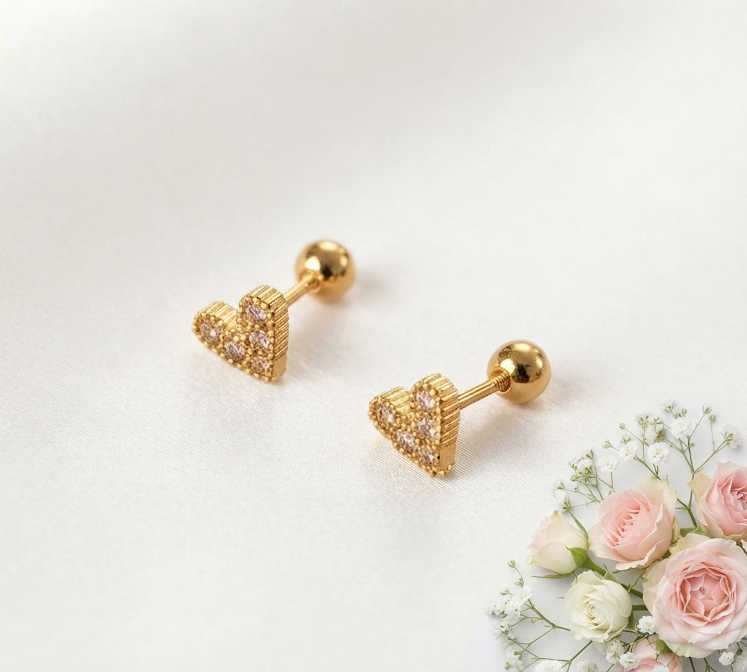 Ball Back Earring