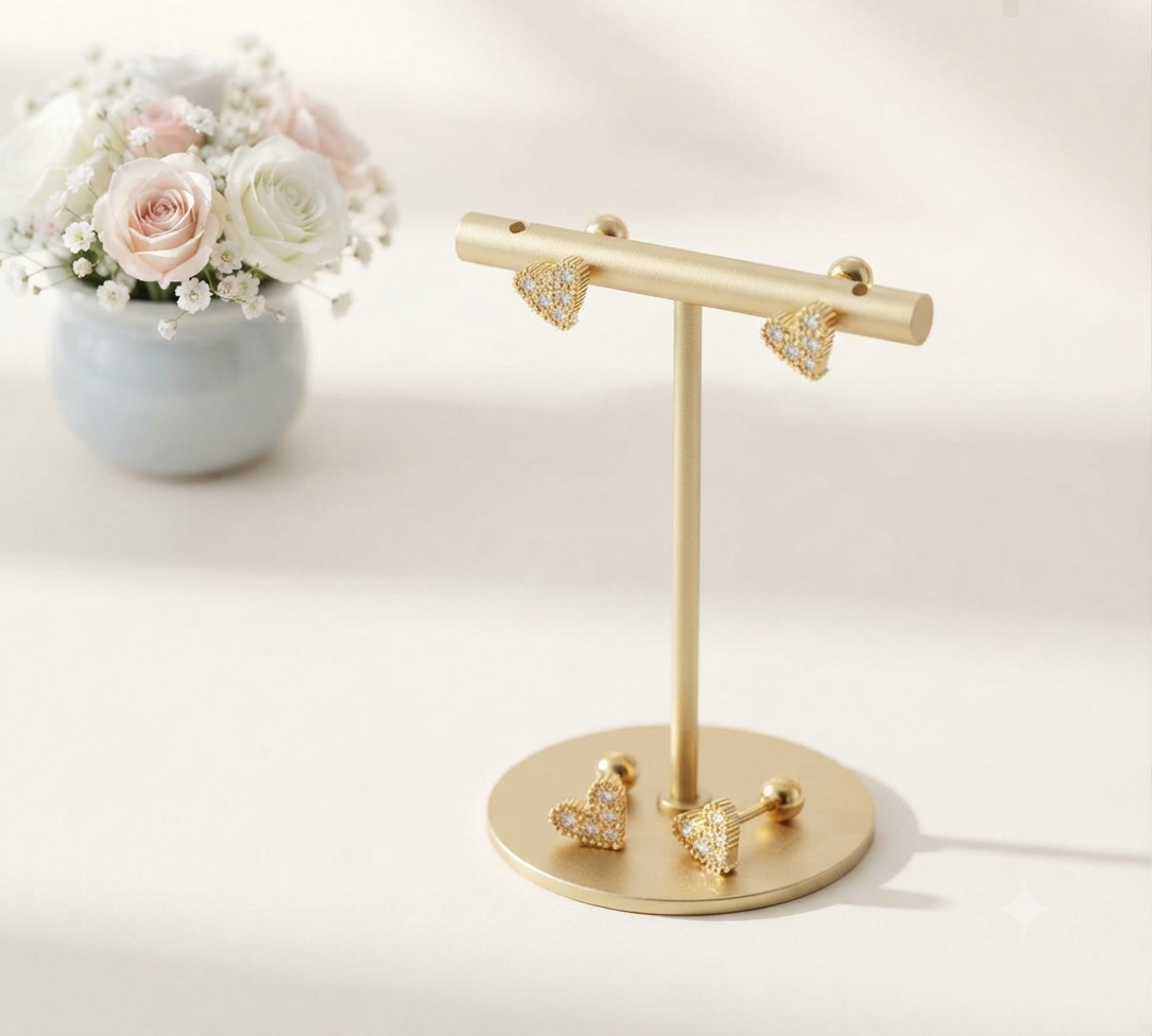 Ball Back Earring - Image 2