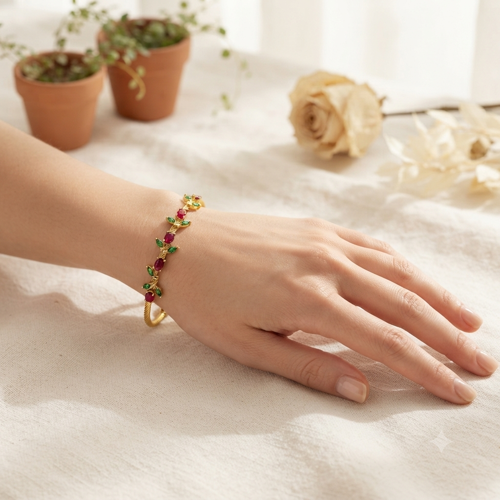 Tulip Magnetic Bangle - Image 2