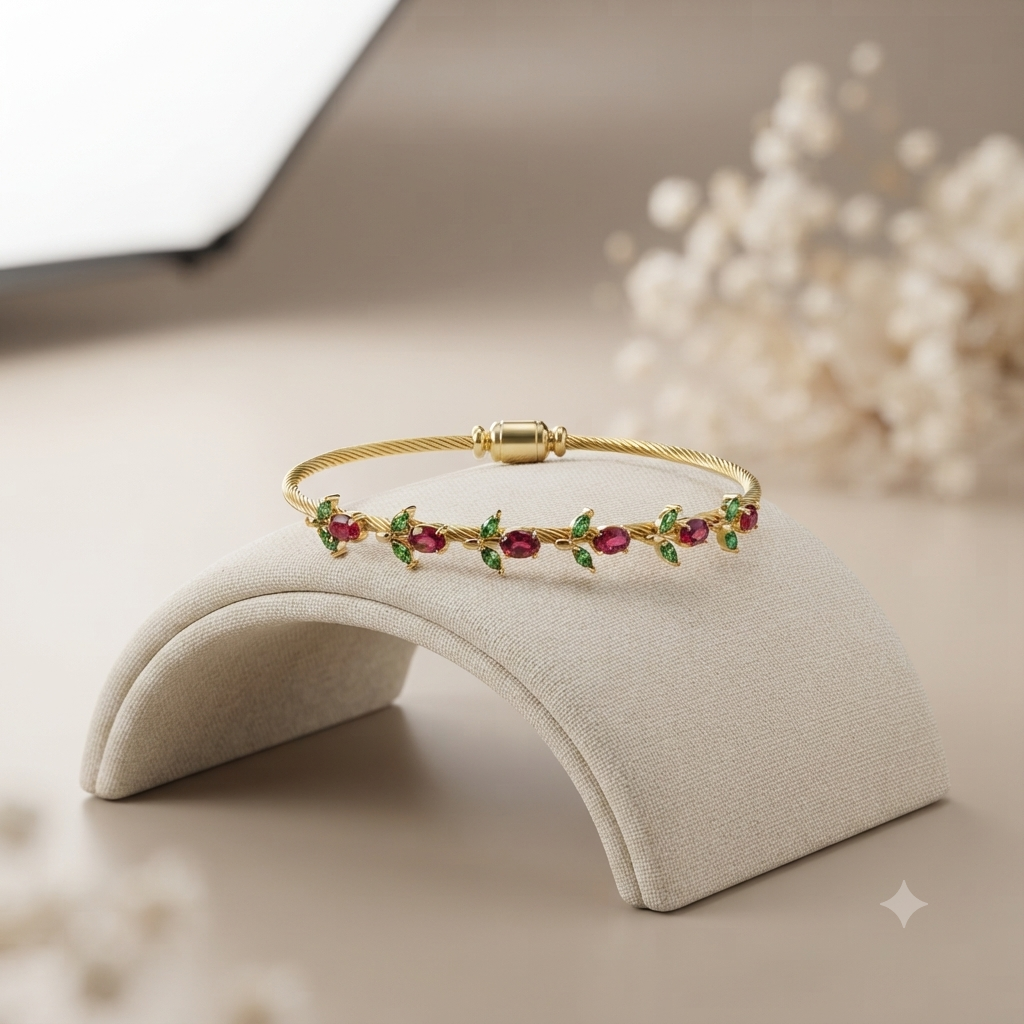 Tulip Magnetic Bangle - Image 3