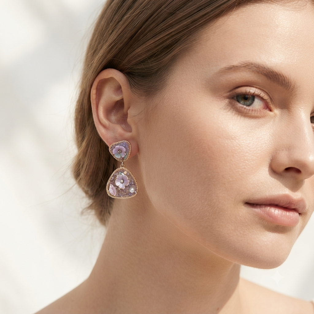 Crystal Earrings - Image 2