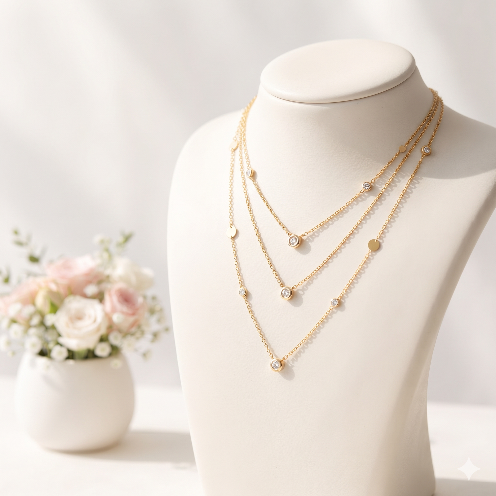 Three Layer Chain - Anti Tarnish - Image 3